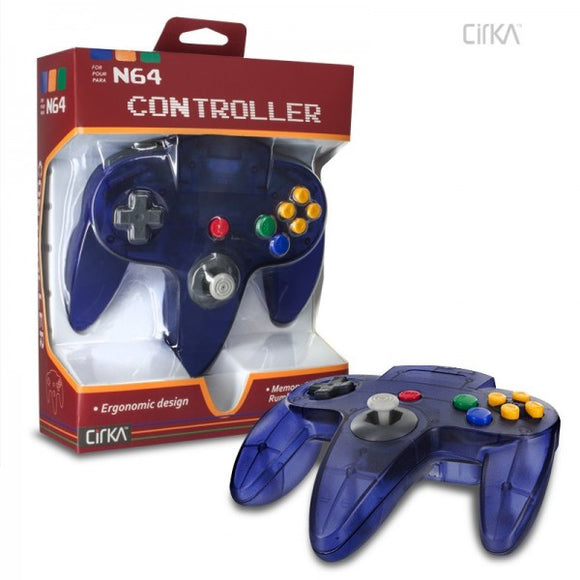 CONTROLLER N64 (CIRKA) - GRAPE - N64 CONTROLLERS