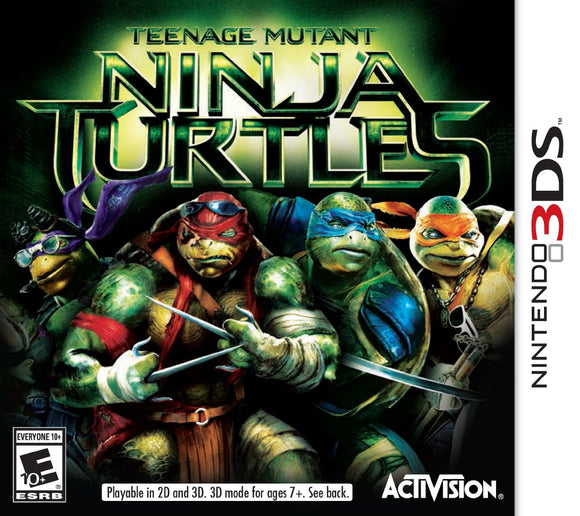 TEENAGE MUTANT NINJA TURTLES THE MOVIE (used) - Nintendo 3DS GAMES