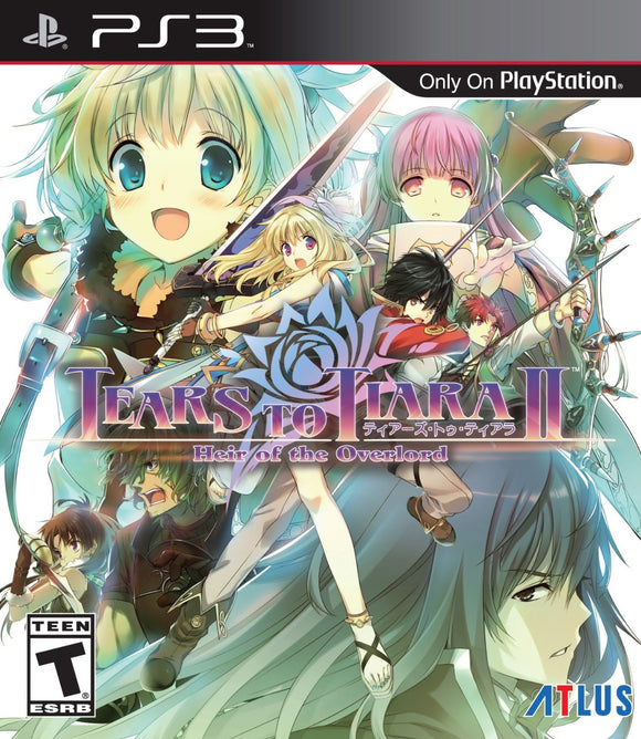 TEARS TO TIARA II HEIR OF THE OVERLORD - PlayStation 3 GAMES