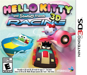 HELLO KITTY & SANRIO FRIENDS 3D RACING (used) - Nintendo 3DS GAMES