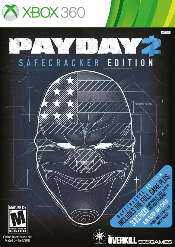 PAYDAY 2 - SAFECRACKER EDITION - Xbox 360 GAMES
