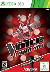 THE VOICE - WITH MICROPHONE (used) - Xbox 360 GAMES