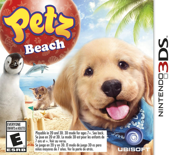 PETZ BEACH - Nintendo 3DS GAMES