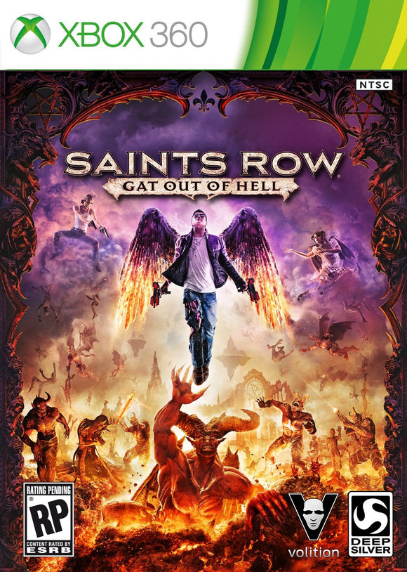 SAINTS ROW GAT OUT OF HELL (used) - Xbox 360 GAMES