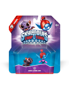 SKYLANDERS TRAP TEAM MINI 2 PACK SPRY & MINI JINI - Interactive Figure SKYLANDERS