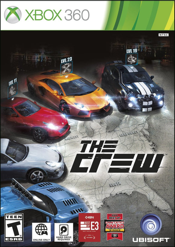 THE CREW (new) - Xbox 360 GAMES