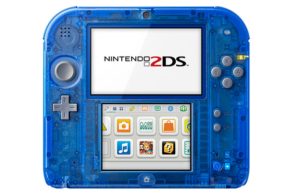 NINTENDO 2DS - CRYSTAL BLUE (used) - Nintendo 2DS System