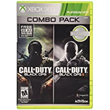 CALL OF DUTY: BLACK OPS 1 & 2 COMBO PACK (used) - Xbox 360 GAMES