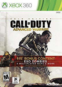 CALL OF DUTY: ADVANCED WARFARE GOLD EDITION - Xbox 360 GAMES