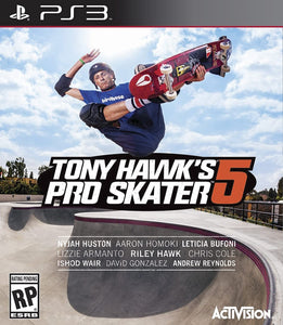 TONY HAWK PRO SKATER 5 (used) - PlayStation 3 GAMES