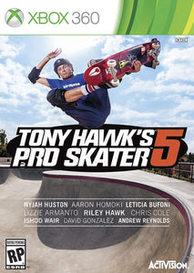 TONY HAWK PRO SKATER 5 (new) - Xbox 360 GAMES