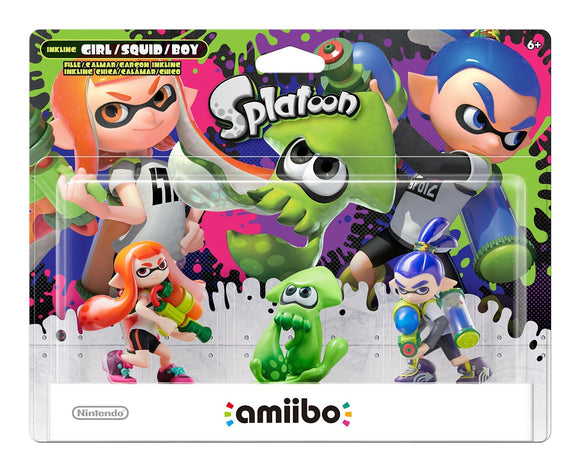 AMIIBO: SPLATOON 3 PACK - Interactive Figure AMIIBO