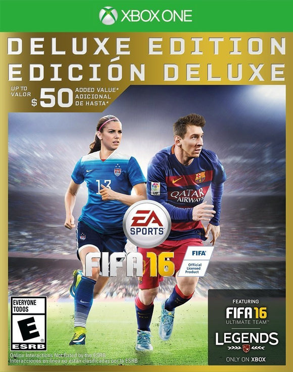 FIFA 16 DELUXE EDITION - Xbox One GAMES