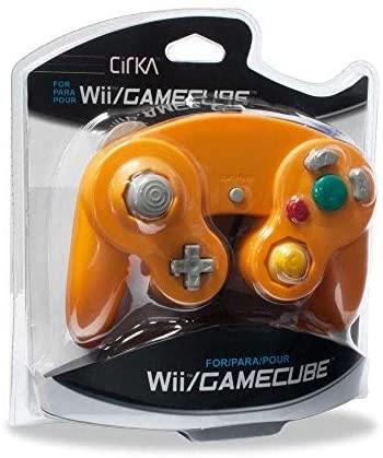 WII / GAMECUBE CIRKA CONTROLLER ORANGE (new) - GAMECUBE CONTROLLERS