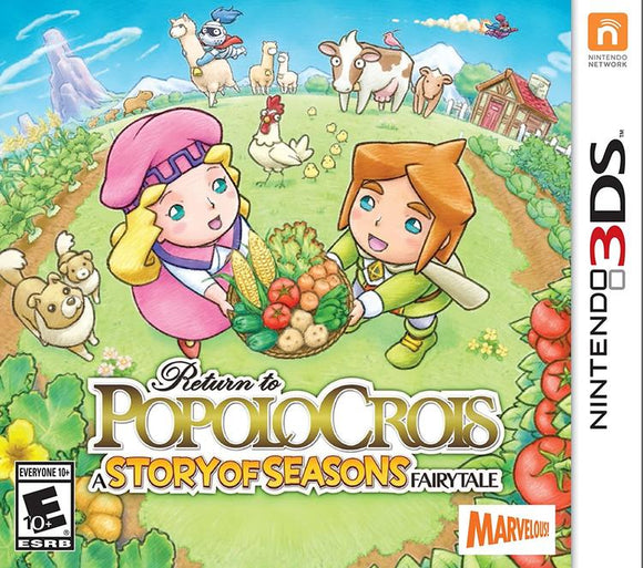 RETURN TO POPOLOCROIS: STORY OF SEASONS FAIRYTALE (used) - Nintendo 3DS GAMES