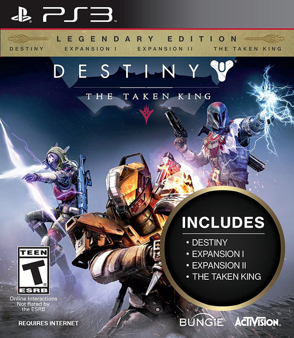 DESTINY: TAKEN KING LEGENDARY EDITION (new) - PlayStation 3 GAMES