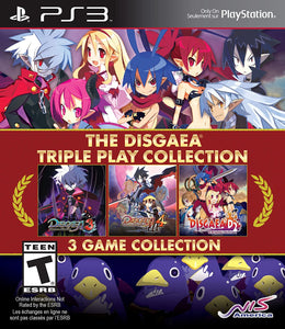DISGAEA TRIPLE PLAY COLLECTION - PlayStation 3 GAMES