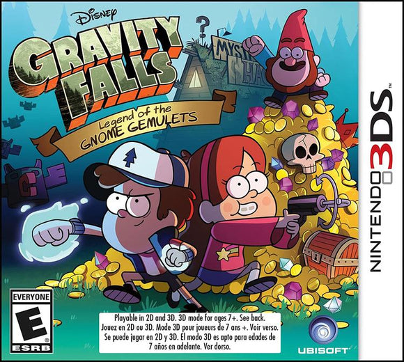 GRAVITY FALLS - LEGEND OF THE GNOME GEMULETS (used) - Nintendo 3DS GAMES