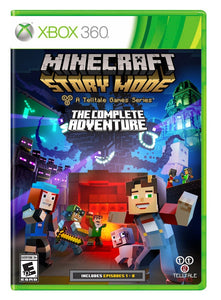 MINECRAFT STORY MODE (new) - Xbox 360 GAMES