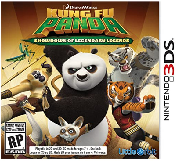 KUNG FU PANDA SHOWDOWN OF LEGENDARY LEGENDS (new) - Nintendo 3DS GAMES