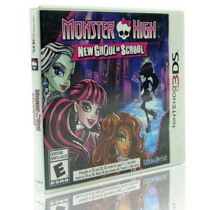 MONSTER HIGH NEW GHOUL IN SCHOOL (used) - Nintendo 3DS GAMES
