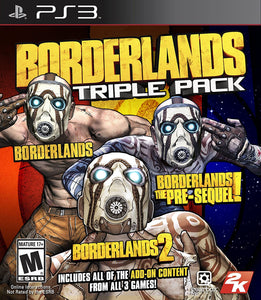 BORDERLANDS TRIPLE PACK - PlayStation 3 GAMES