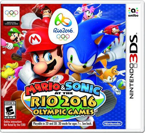 MARIO & SONIC AT THE RIO 2016 OLYMPIC GAMES (new) - Nintendo 3DS GAMES