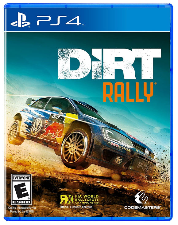 DIRT RALLY - PlayStation 4 GAMES