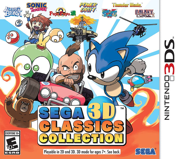 SEGA 3D CLASSICS COLLECTION - Nintendo 3DS GAMES