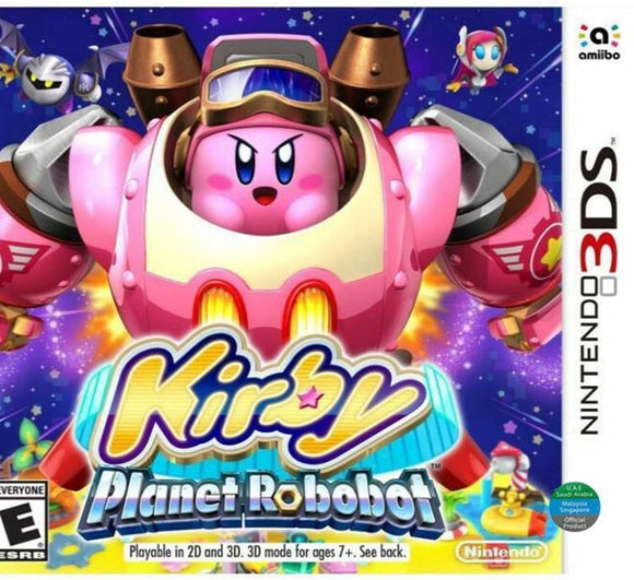 KIRBY PLANET ROBOBOT (used) - Nintendo 3DS GAMES