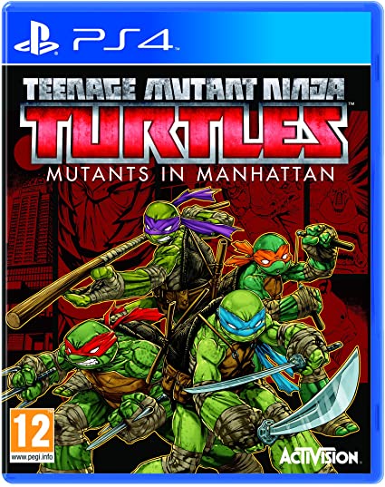 TEENAGE MUTANT NINJA TURTLES: MUTANTS IN MANHATTAN (new) - PlayStation 4 GAMES