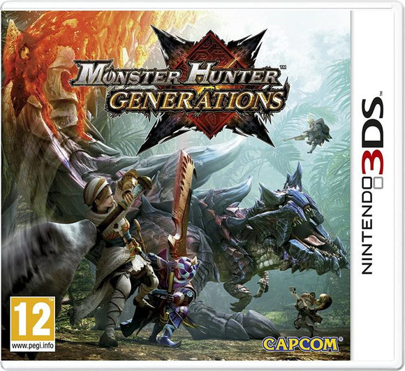 MONSTER HUNTER GENERATIONS (new) - Nintendo 3DS GAMES