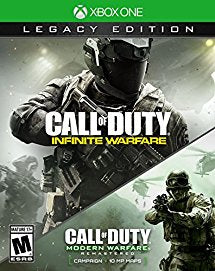 CALL OF DUTY INFINITE WARFARE LEGACY EDITION (INC. MW) - Xbox One GAMES