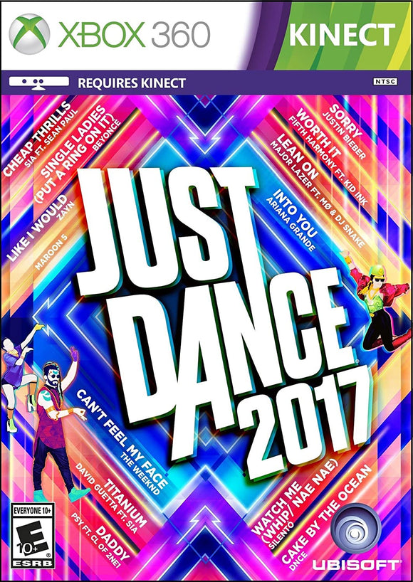 JUST DANCE 2017 (new) - Xbox 360 GAMES