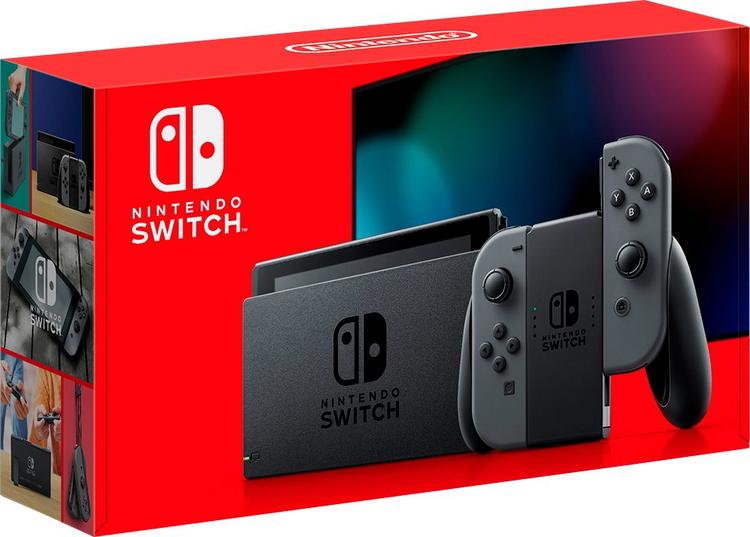 NINTENDO SWITCH RED BOX 2ND ED - Nintendo Switch System – Back in The ...