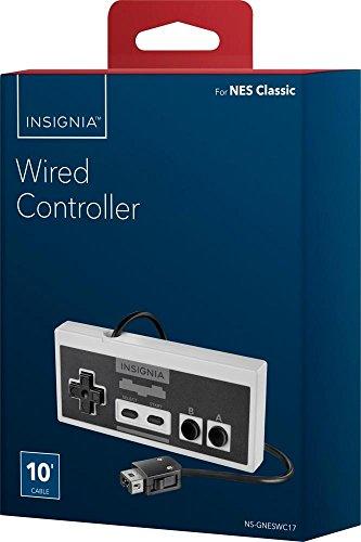 NES CLASSIC WIRED CONTROLLER ISIGNIA (new) - NINTENDO CONTROLLERS