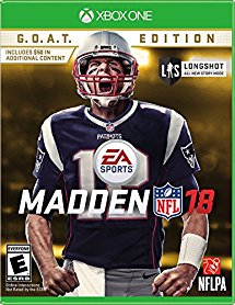 MADDEN 18 GOAT EDITION (used) - Xbox One GAMES