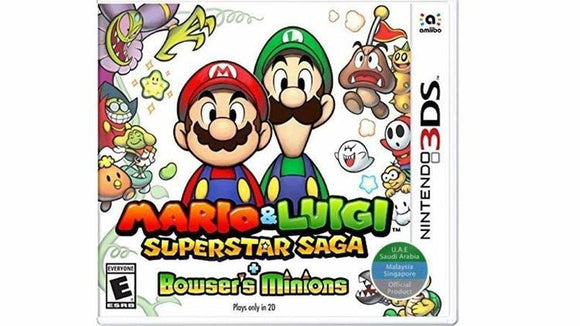 MARIO AND LUIGI SUPERSTAR SAGA (used) - Nintendo 3DS GAMES