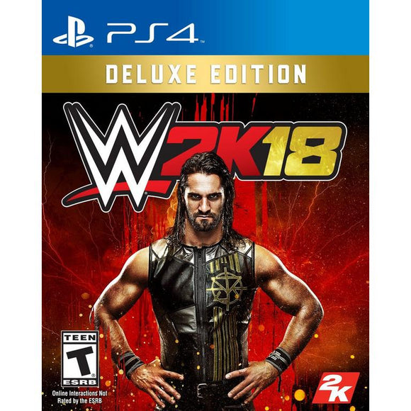 WWE 2K18 DELUXE EDITION (used) - PlayStation 4 GAMES