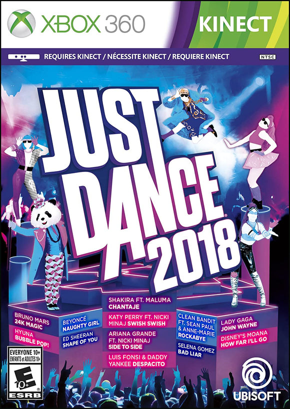 JUST DANCE 2018 (used) - Xbox 360