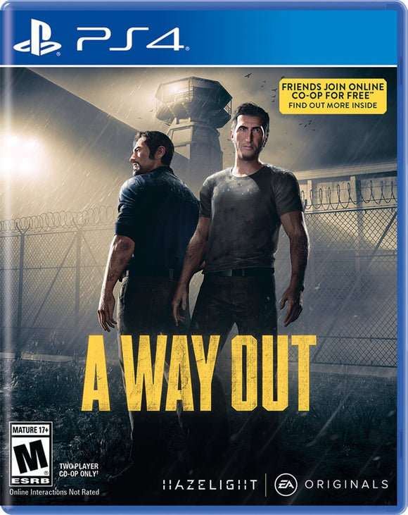 A WAY OUT (used) - PlayStation 4 GAMES