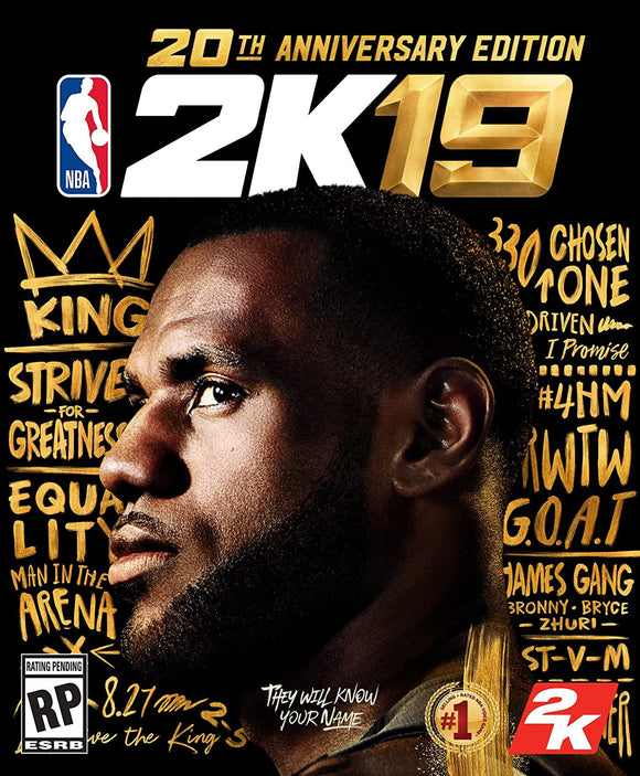 NBA 2K19 20TH ANNIVERSARY EDITION (new) - PlayStation 4 GAMES