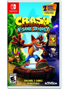 CRASH BANDICOOT N SANE TRILOGY - Nintendo Switch GAMES
