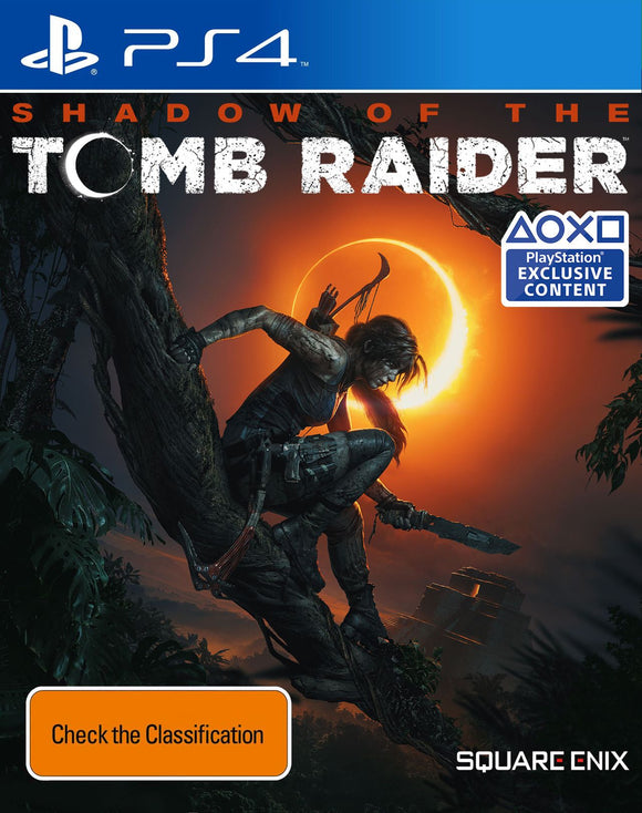 SHADOW OF THE TOMB RAIDER (used) - PlayStation 4 GAMES