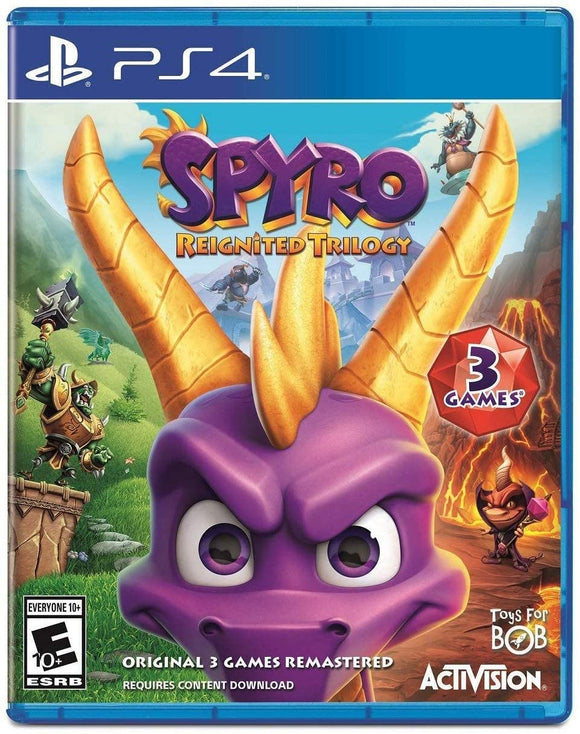 SPYRO REIGNITED TRILOGY (used) - PlayStation 4 GAMES