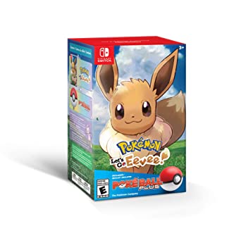 POKEMON LETS GO EVEE POKEBALL PLUS BUNDLE - Nintendo Switch GAMES