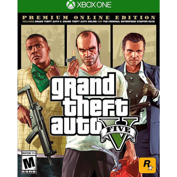 GRAND THEFT AUTO V PREMIUM ONLINE EDITION (new) - Xbox One GAMES