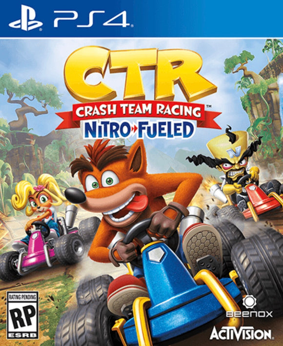 CRASH TEAM RACING NITRO FUELED (new) - PlayStation 4 GAMES