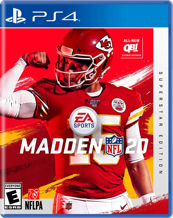 MADDEN 20 SUPERSTAR EDITION (used) - PlayStation 4 GAMES