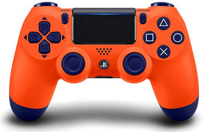 OFFICIAL DUALSHOCK 4 CONTROLLER SUNSET ORANGE (used) - PlayStation 4 CONTROLLERS